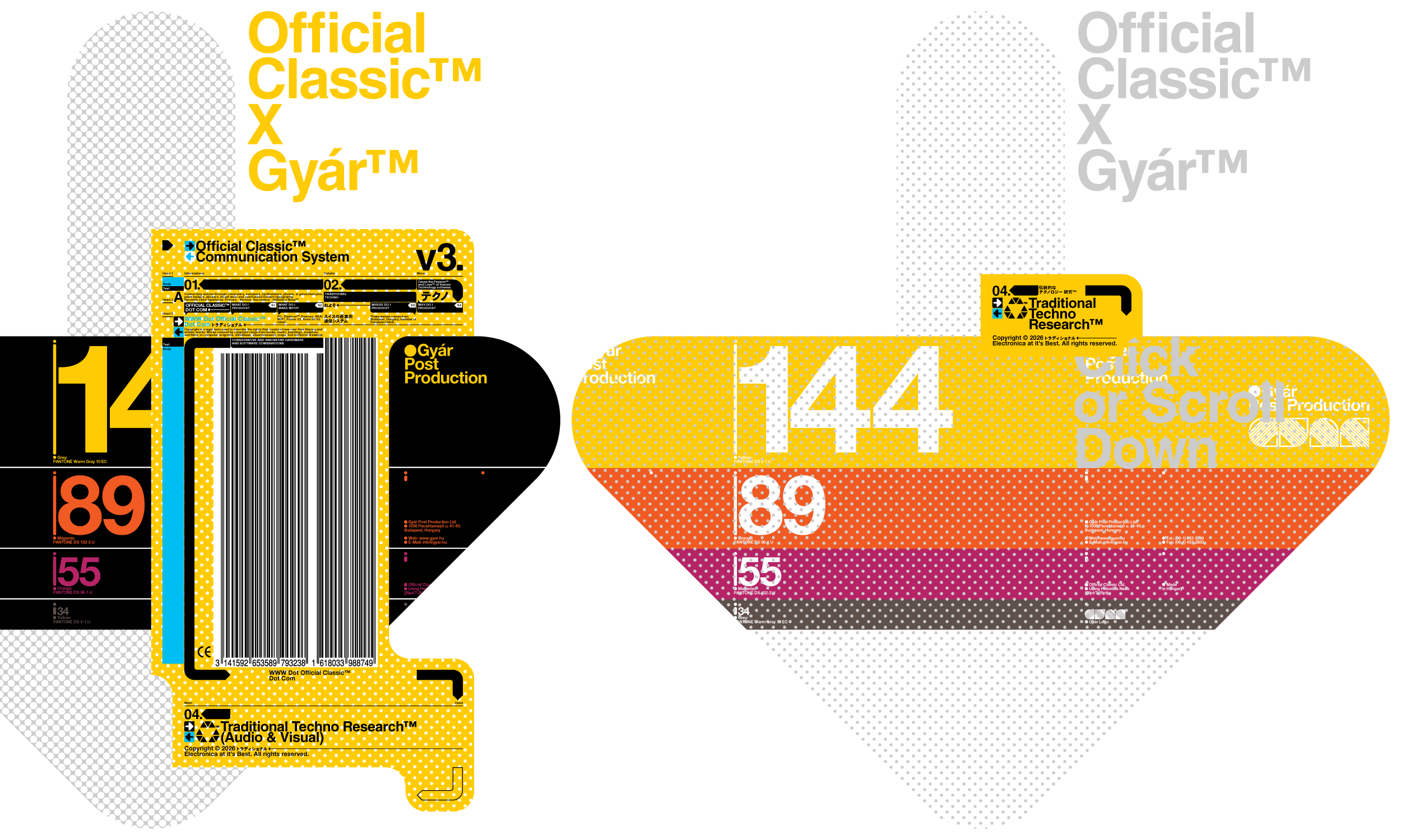 GYÁR Budapest Office Graphics