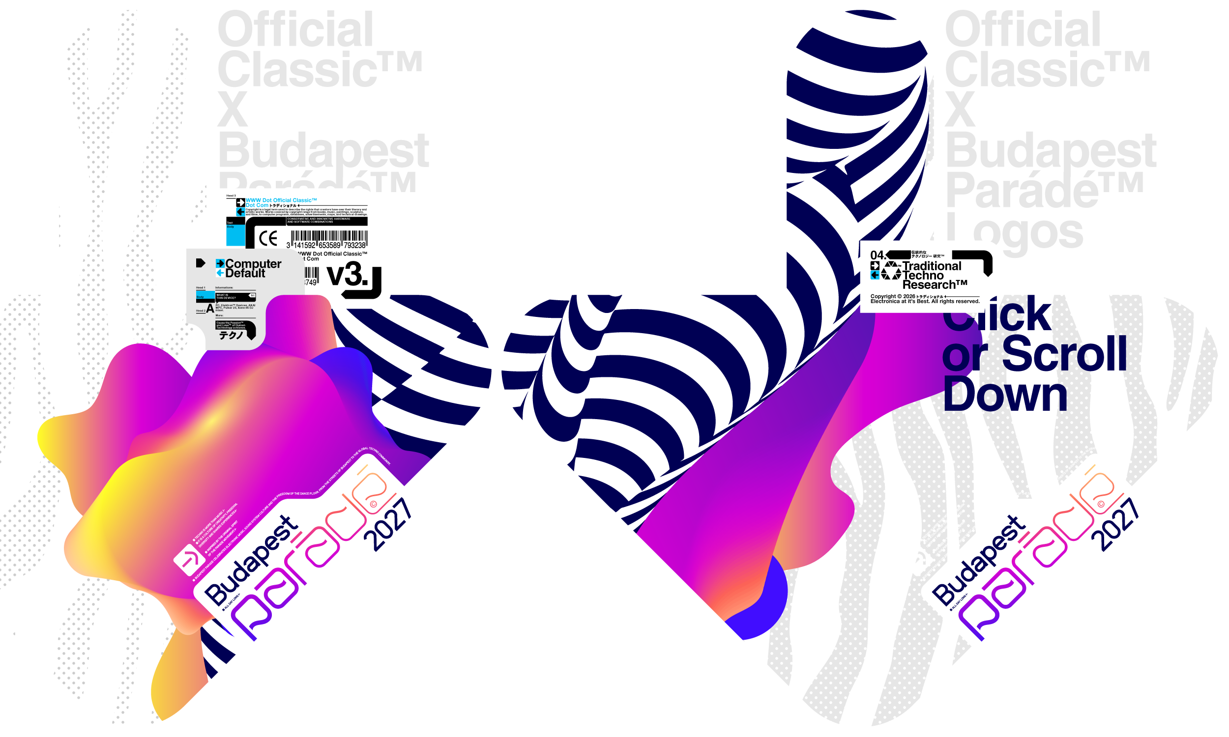 Budapest Parádé 2027 Branding Concept 1.0